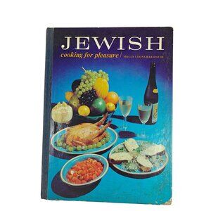 Jewish Cooking For Pleasure Molly Lyons Bar-David Vintage Hardcover Cookbook